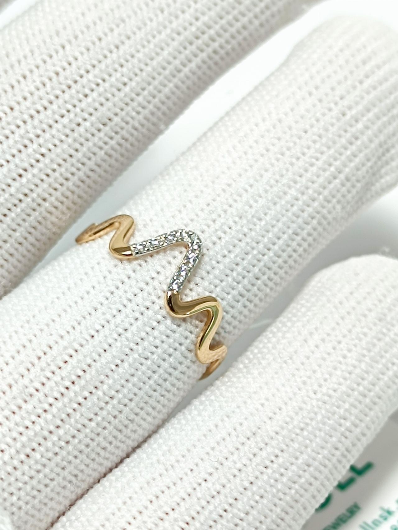 Золотое кольцо женское