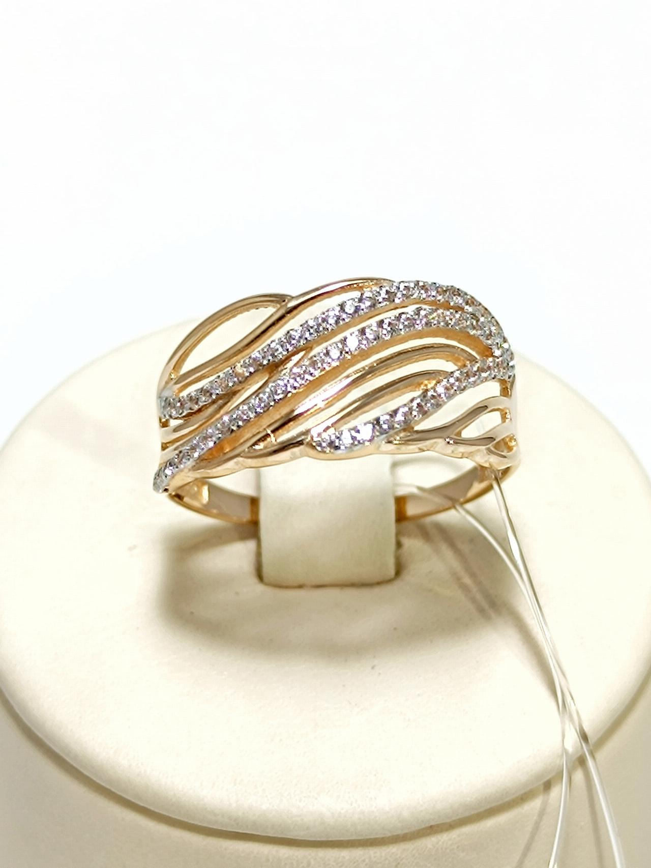 Золотое кольцо женское