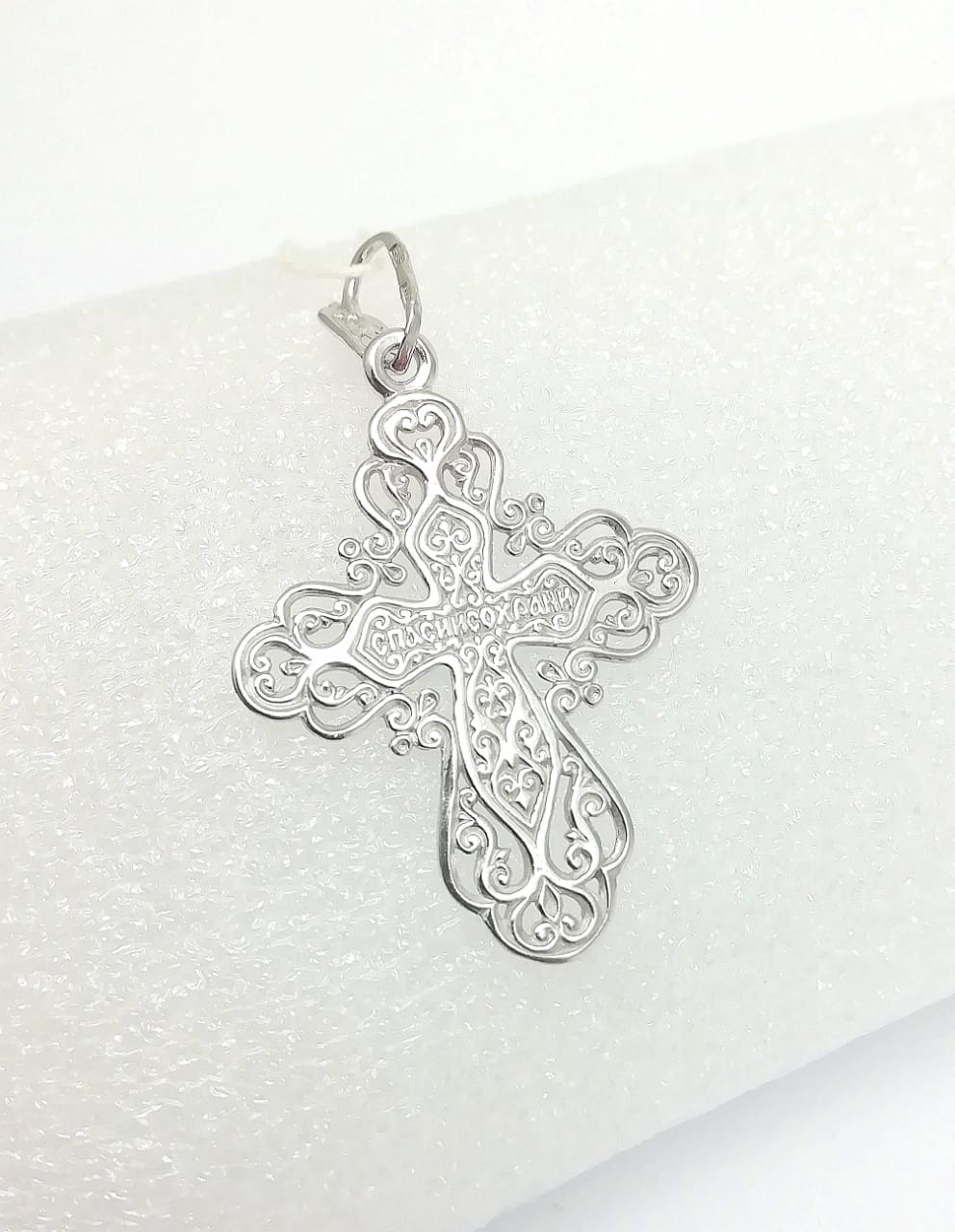 Серебро крест дк150621-298 3,40гр