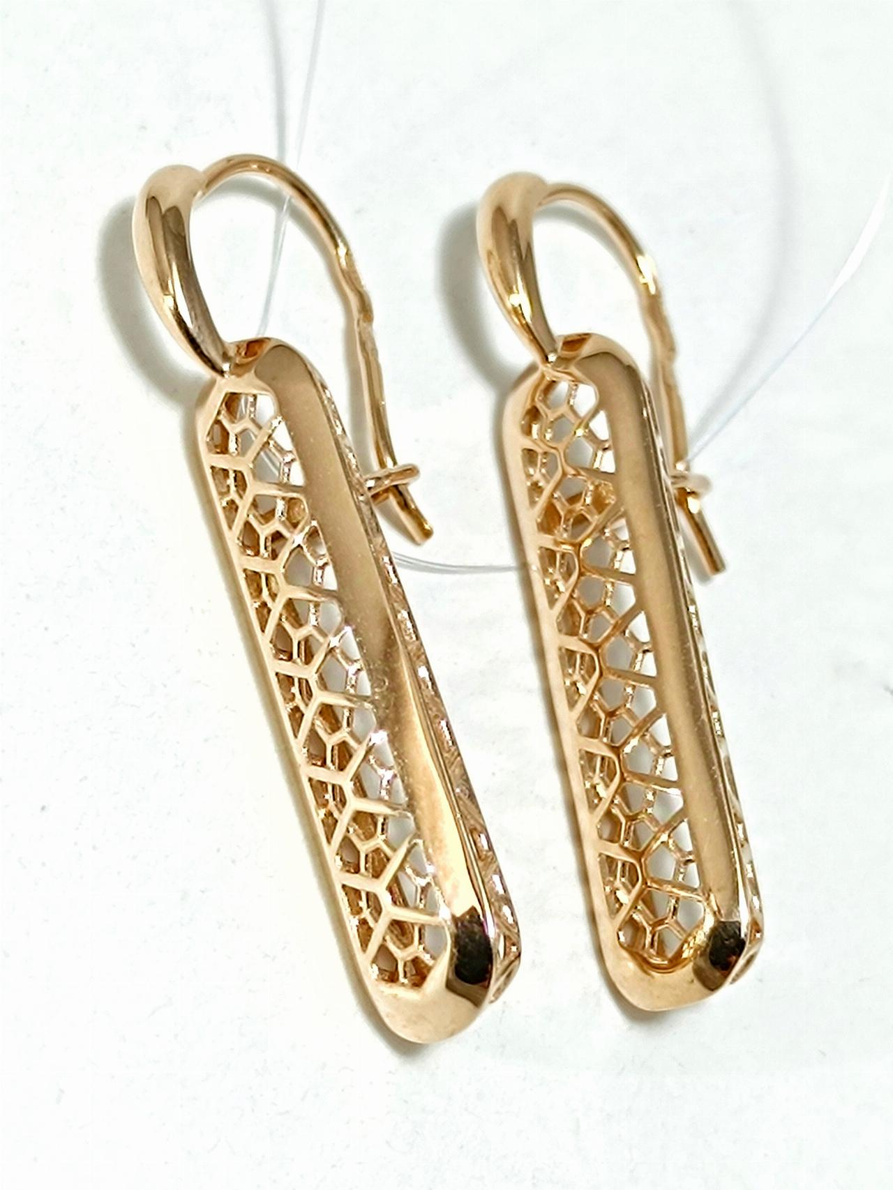 Золотые серьги женские