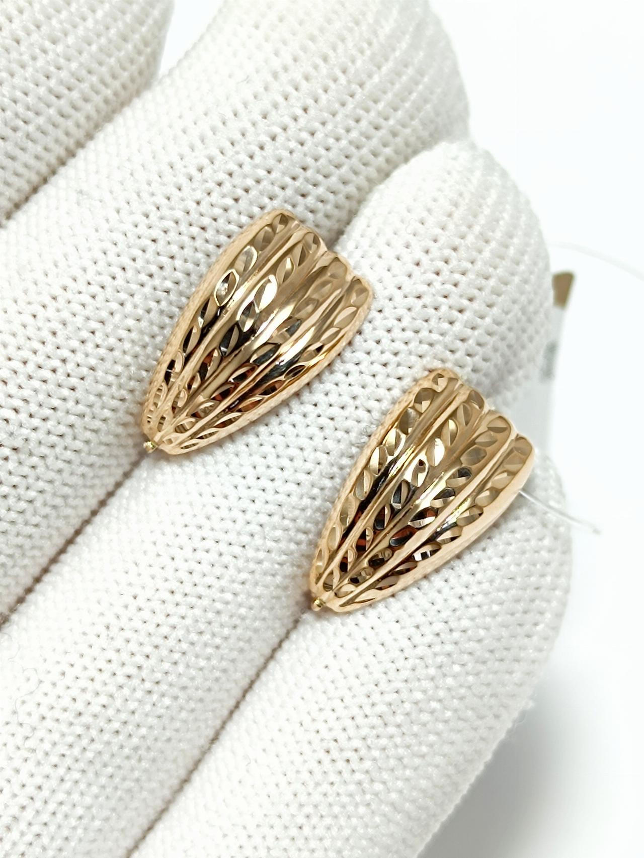 Золотые серьги женские