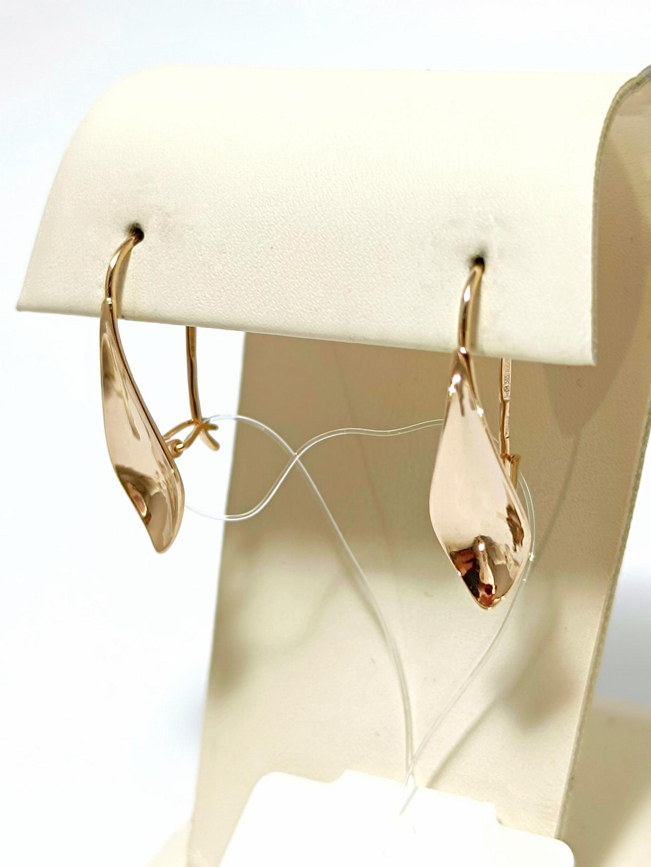 Золотые серьги женские