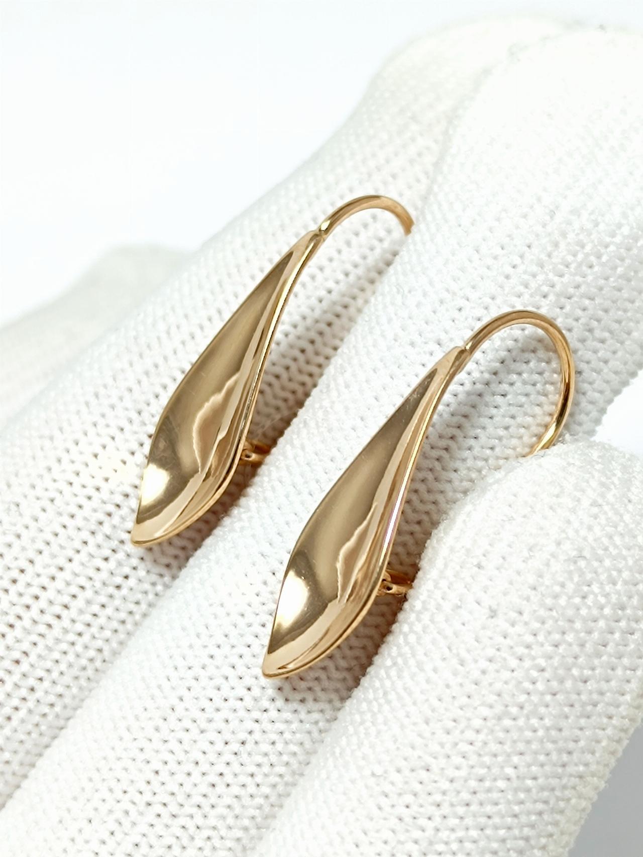 Золотые серьги женские