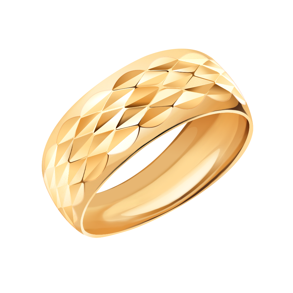 Золотое кольцо женское