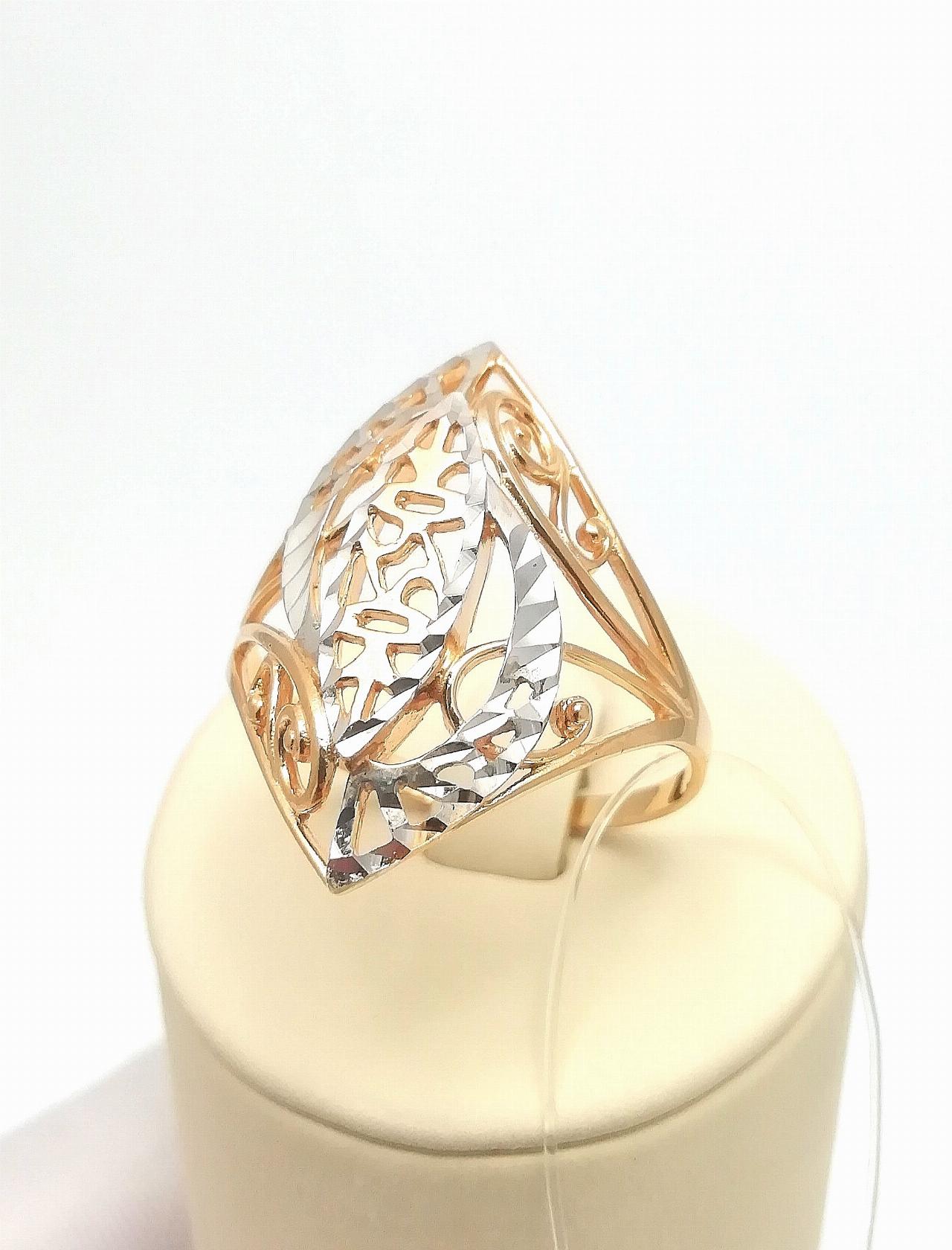 Золотое кольцо женское