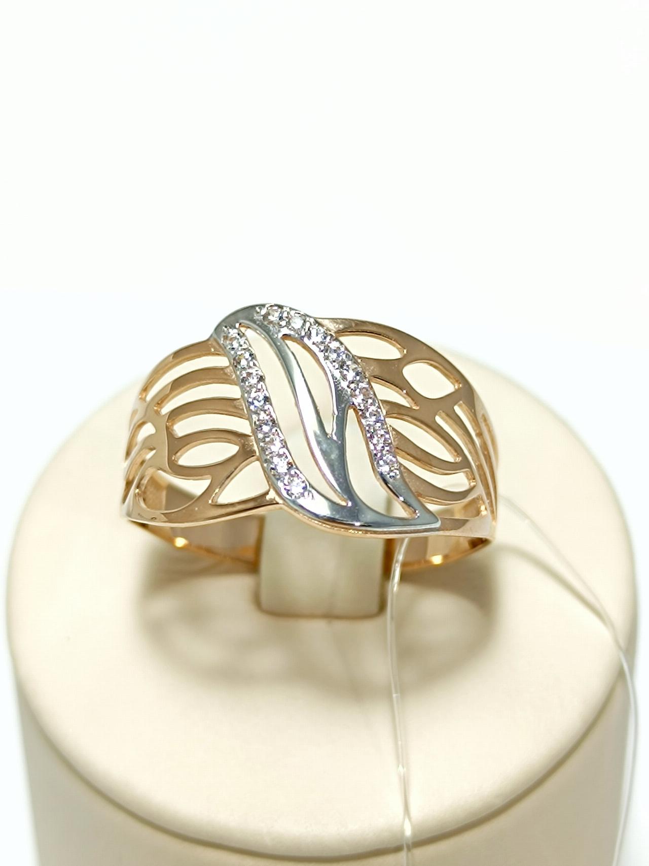 Золотое кольцо женское