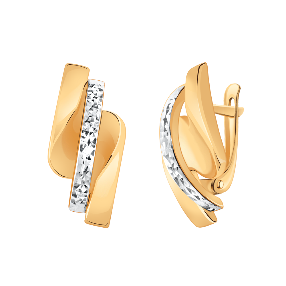 Золотые серьги женские