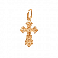 Подвеска - православный золотой крест