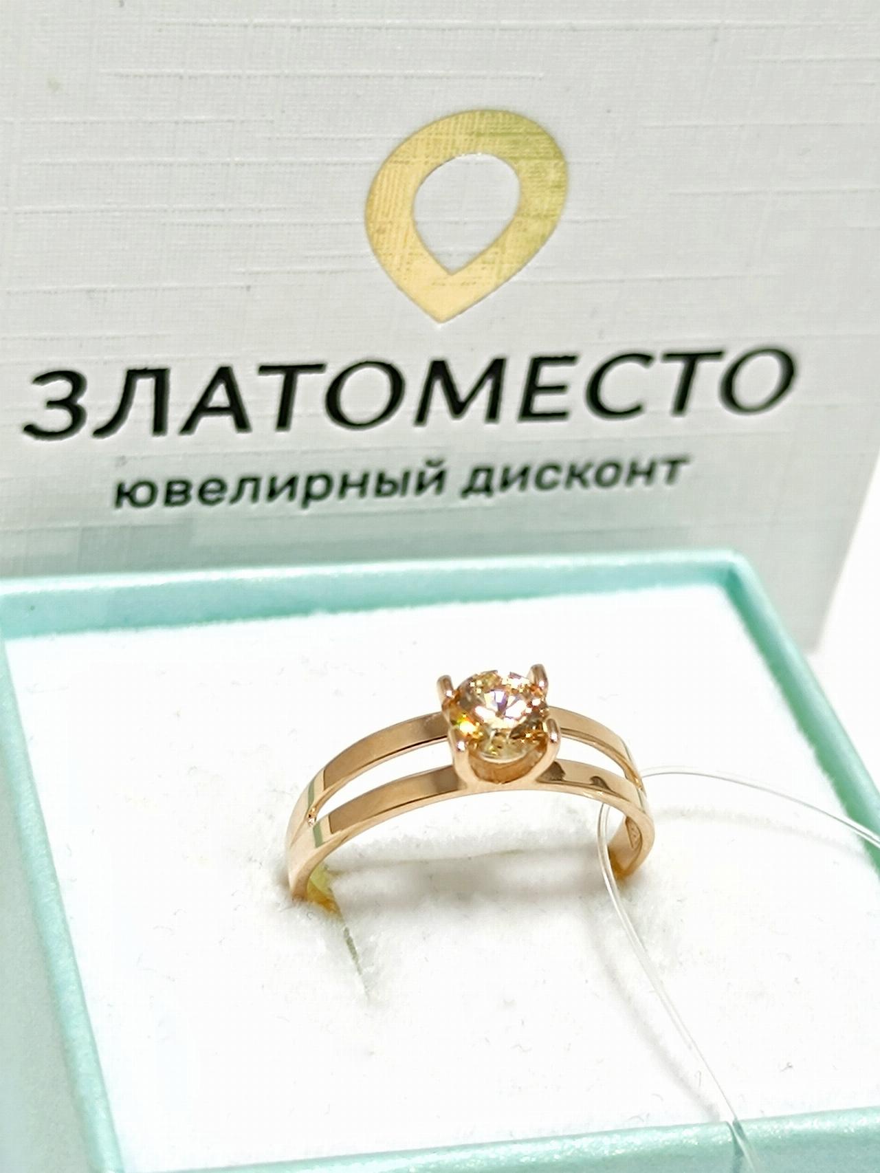 Золотое кольцо женское