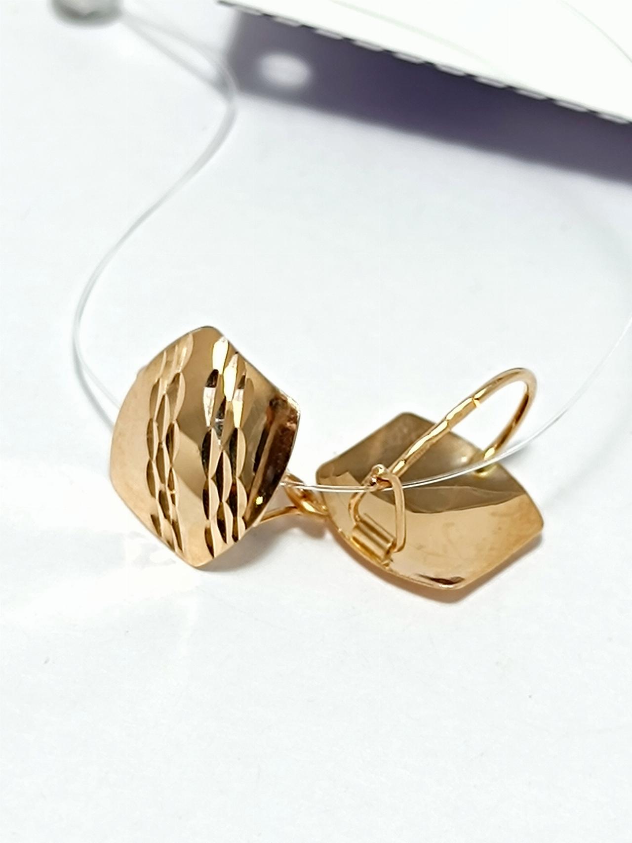 Золотые серьги женские