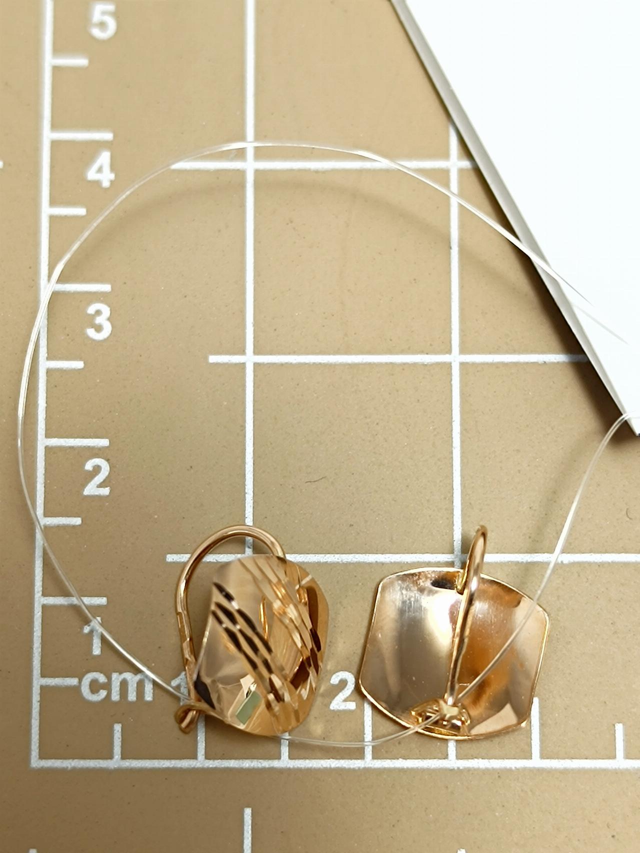 Золотые серьги женские