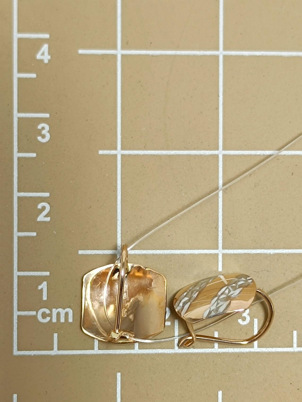 Золотые серьги женские