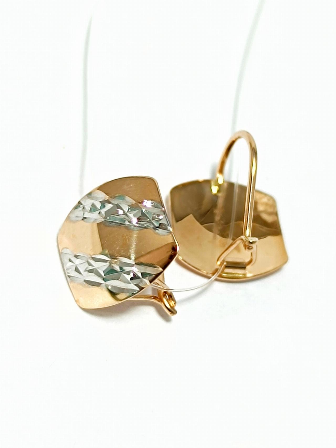 Золотые серьги женские