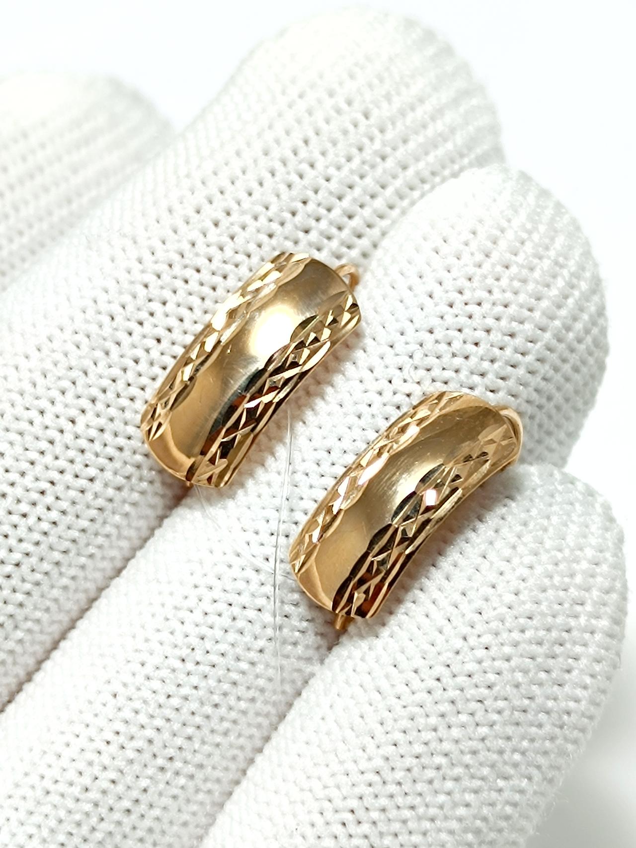 Золотые серьги женские