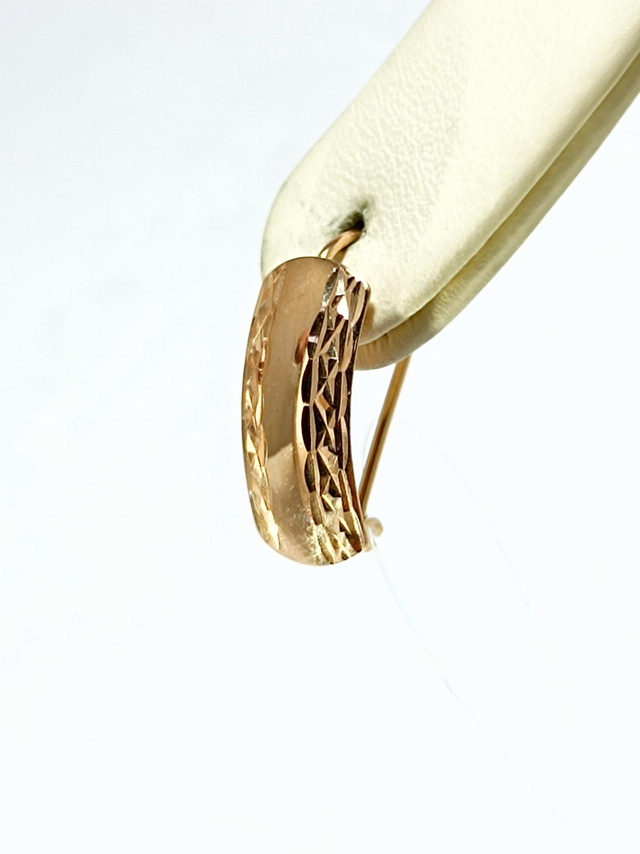 Золотые серьги женские