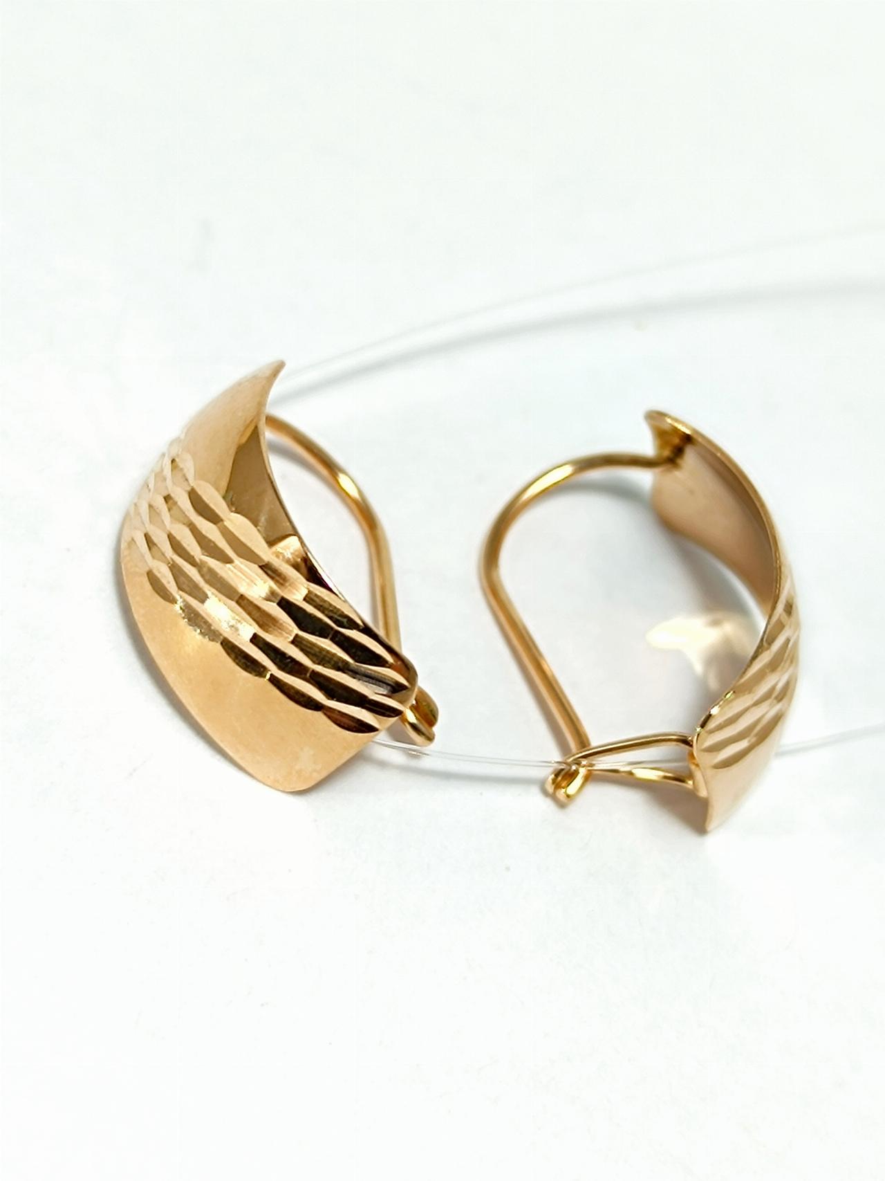 Золотые серьги женские