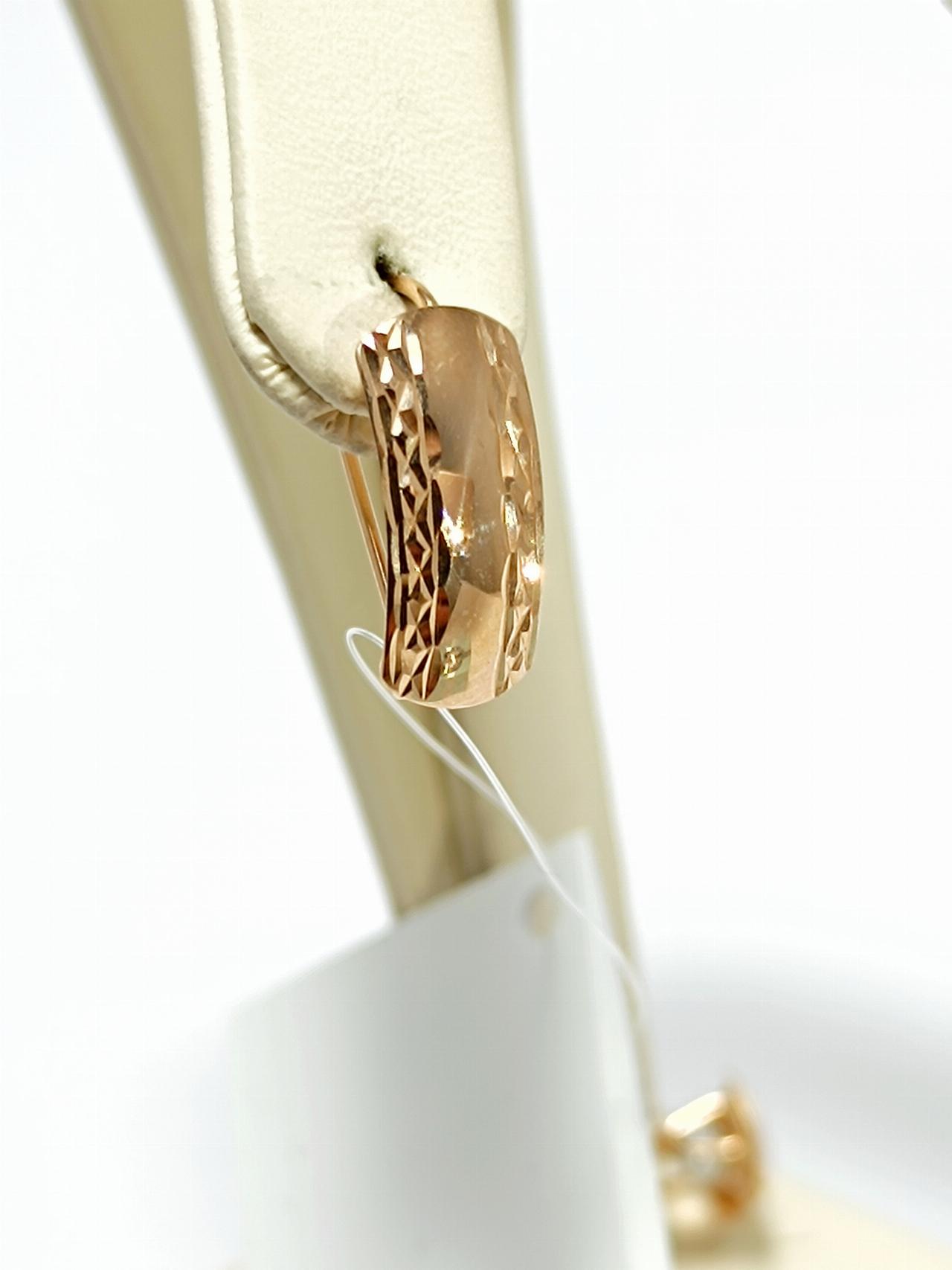 Золотые серьги женские