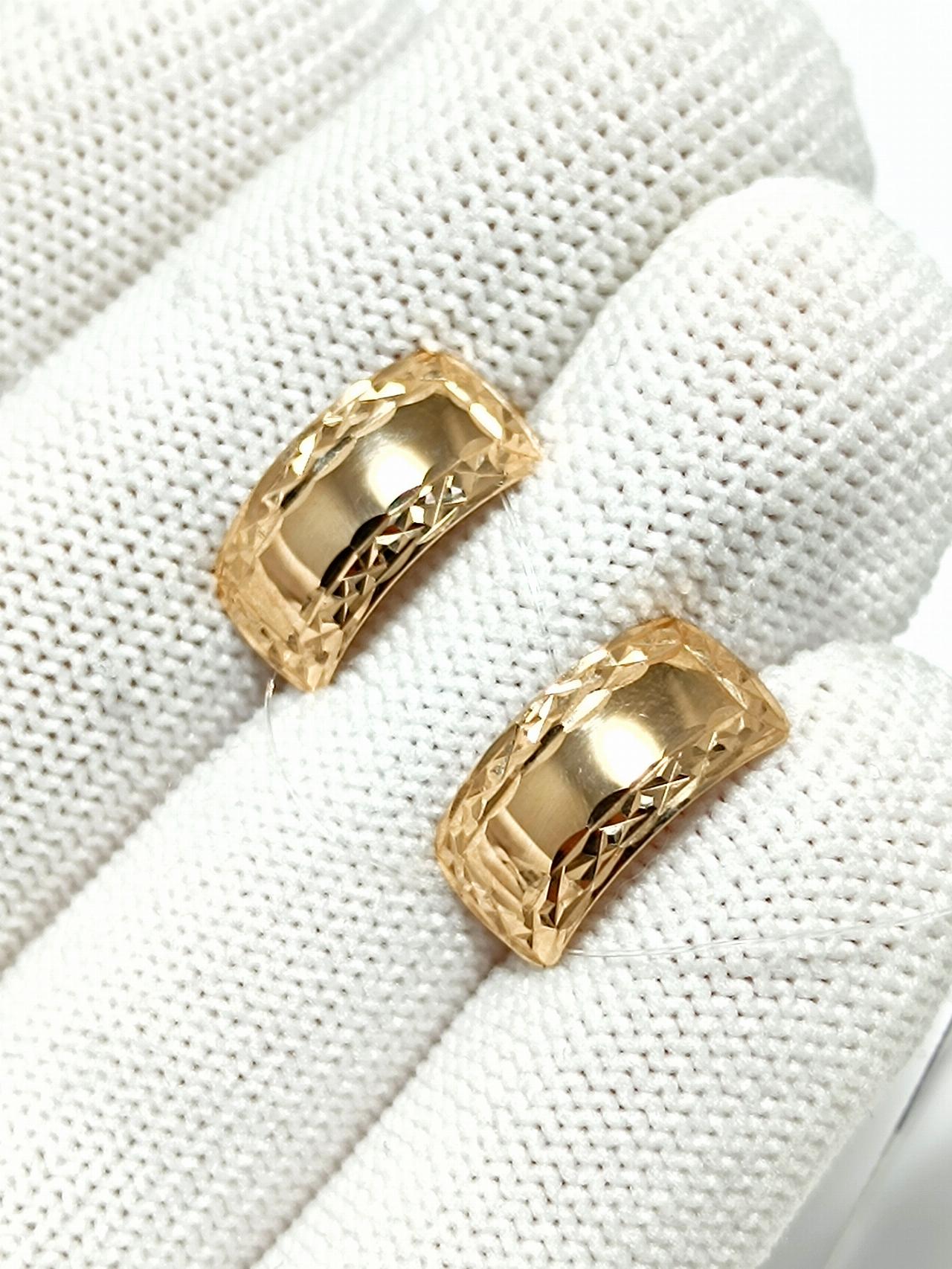 Золотые серьги женские