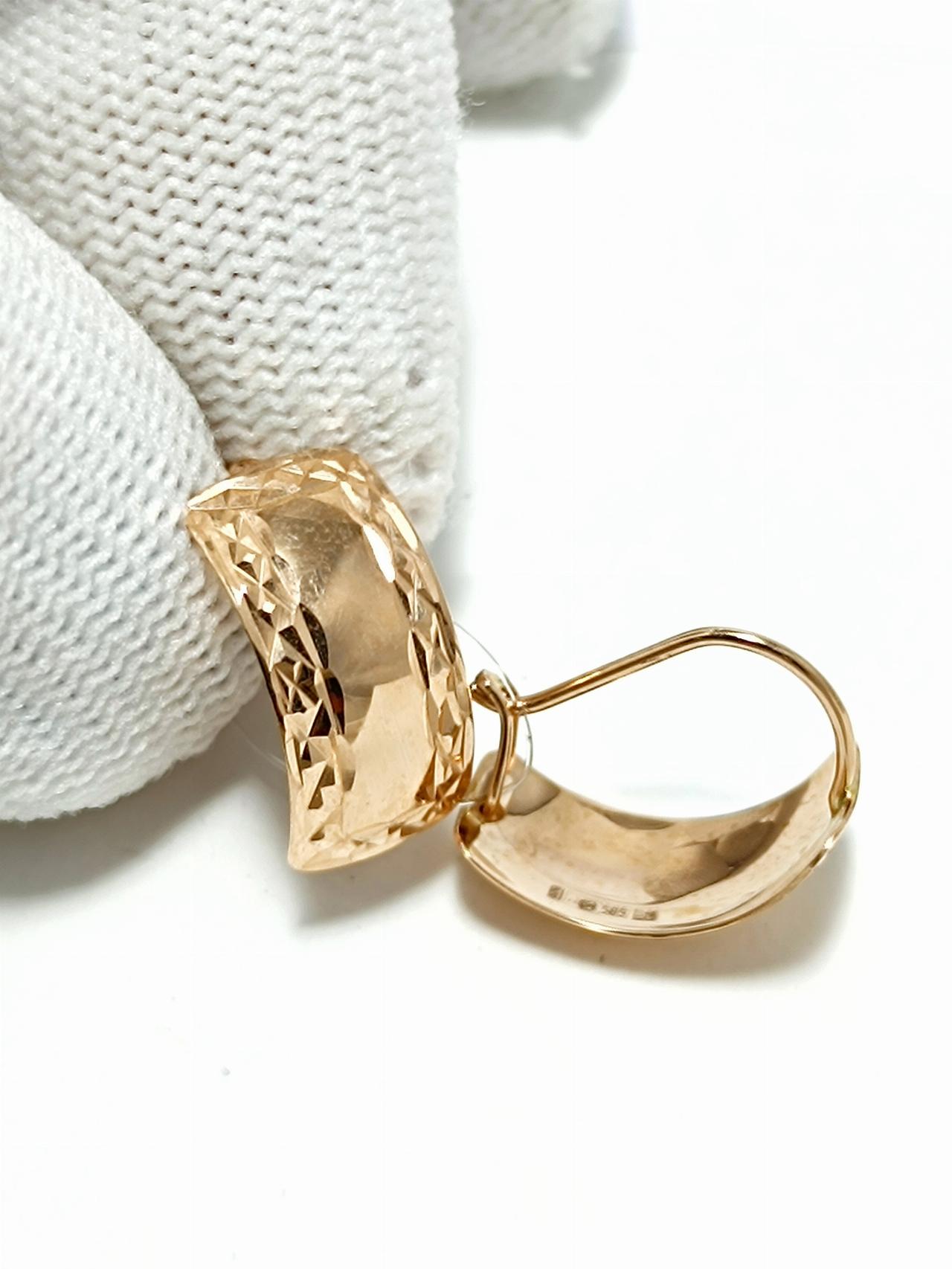 Золотые серьги женские