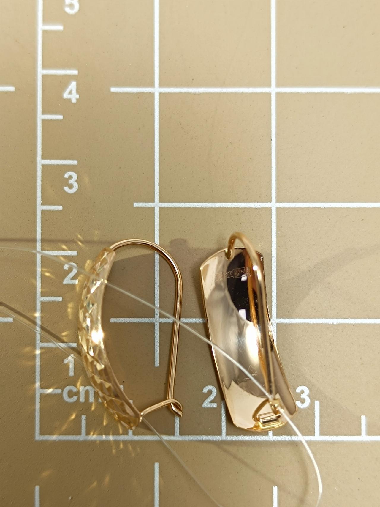 Золотые серьги женские