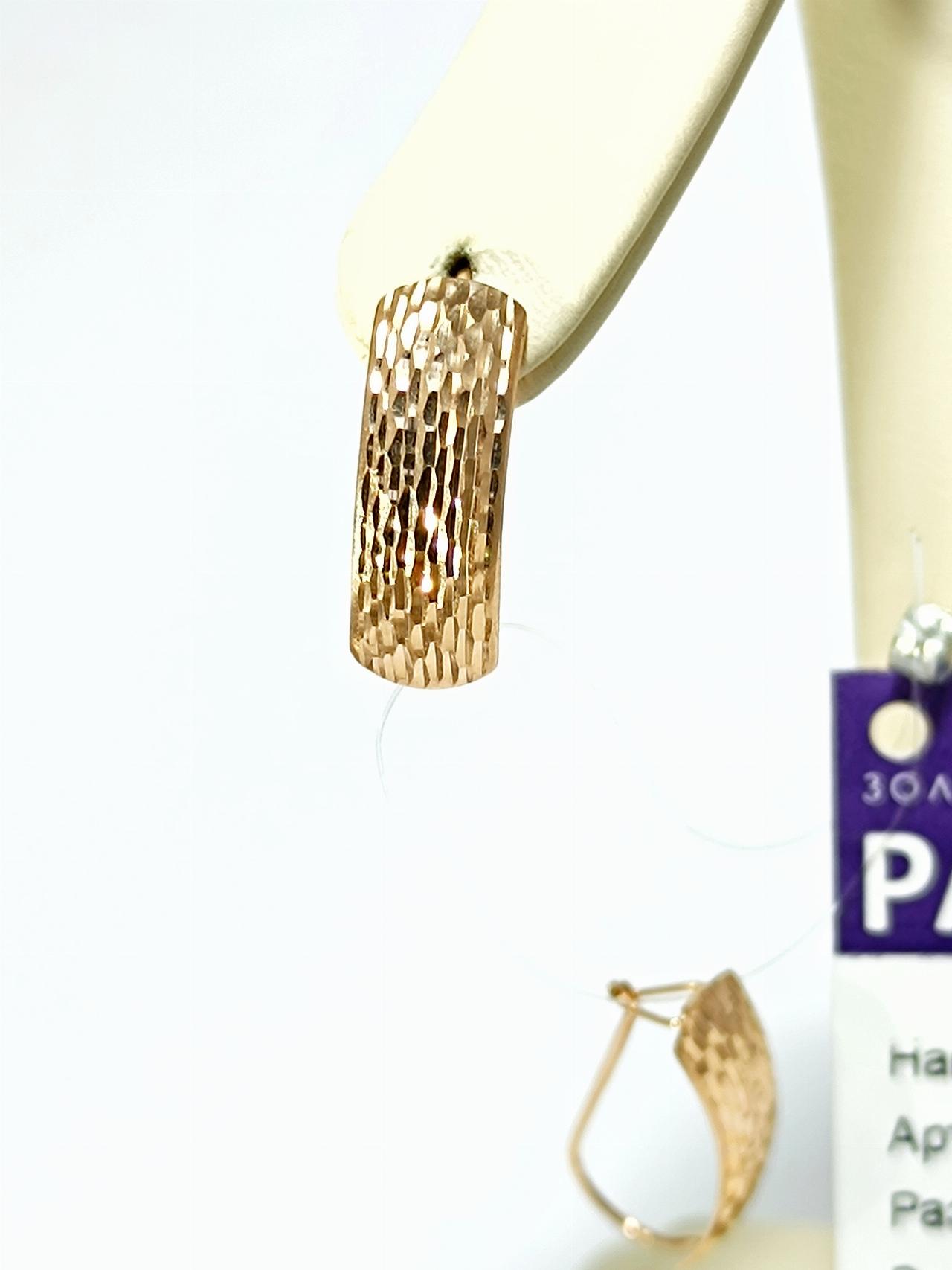 Золотые серьги женские