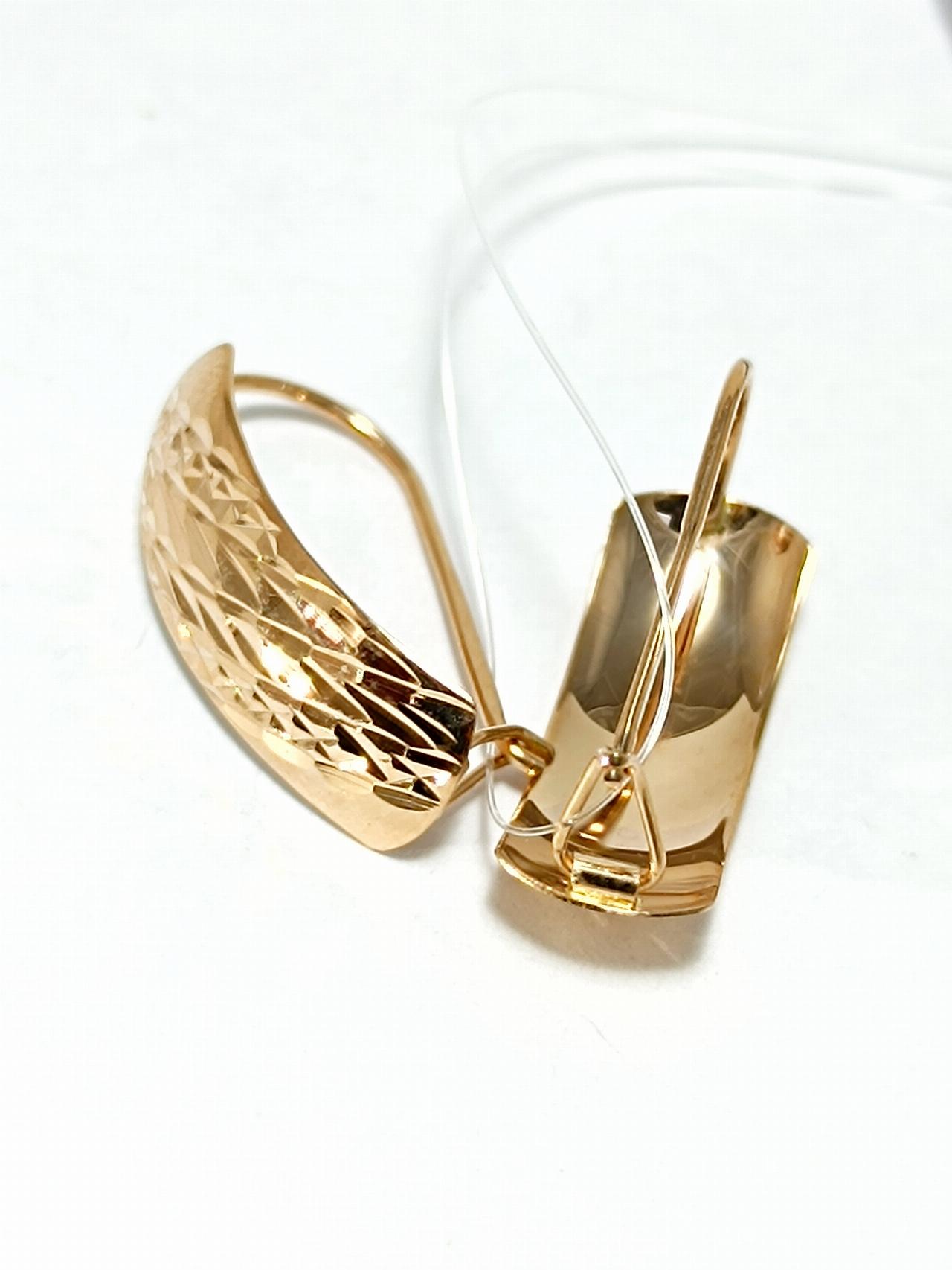 Золотые серьги женские