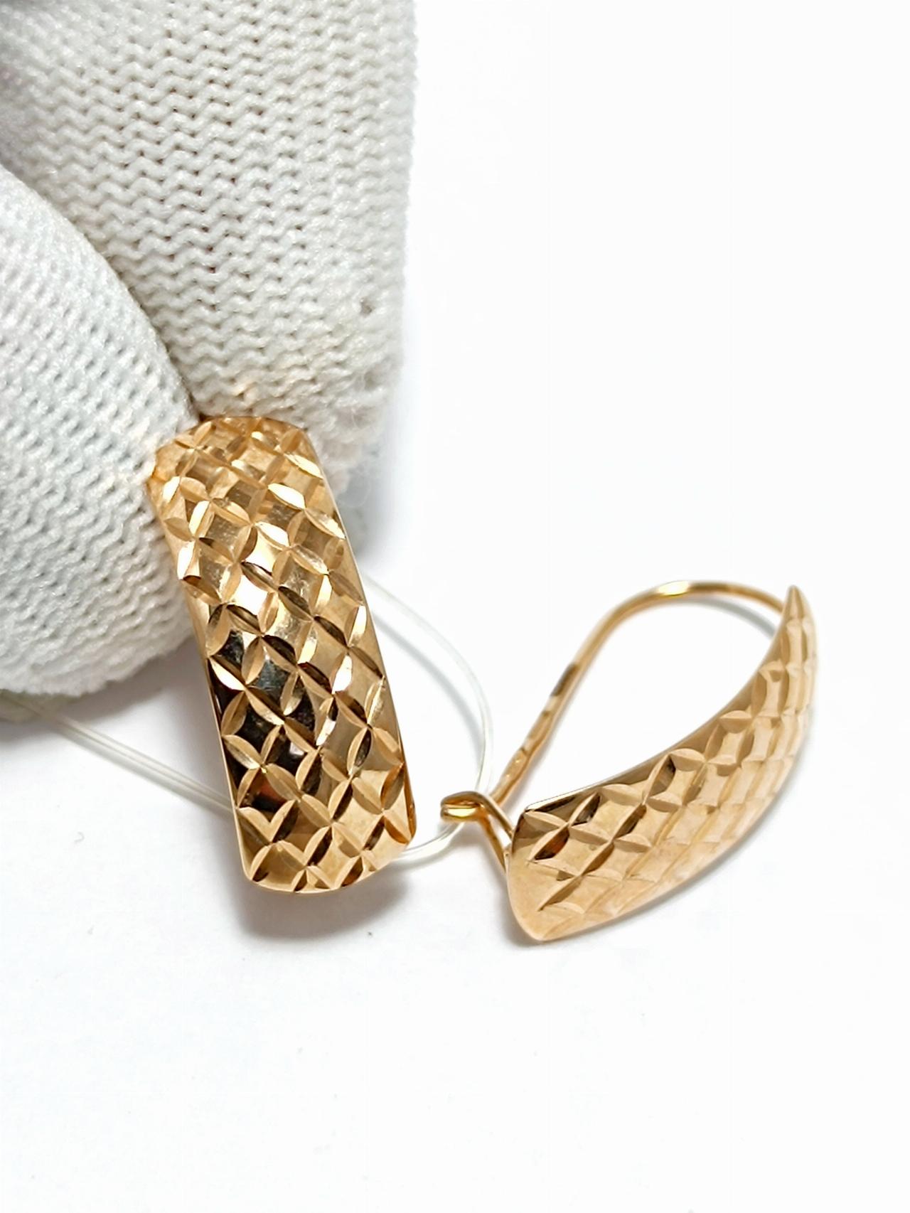 Золотые серьги женские