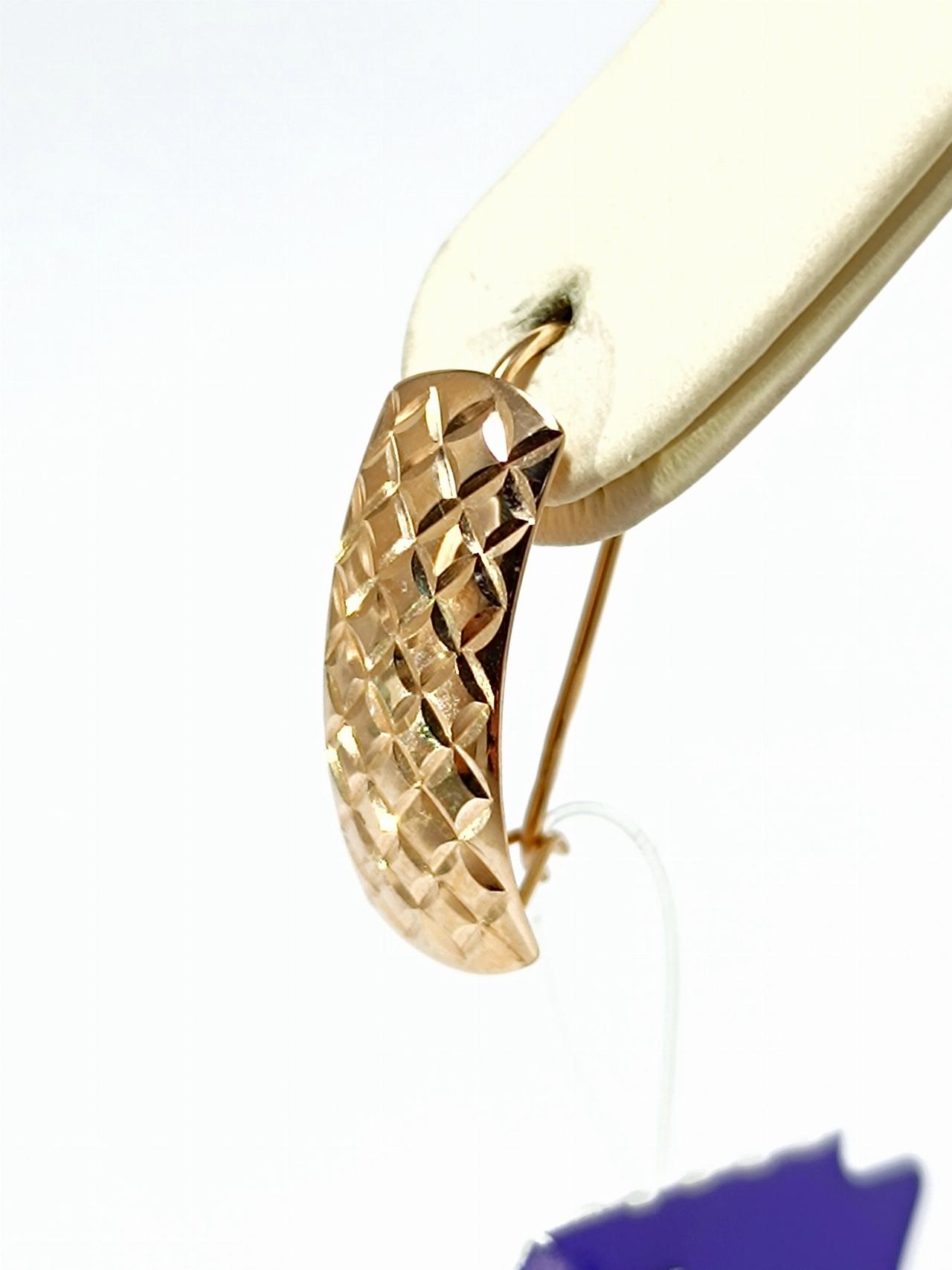 Золотые серьги женские