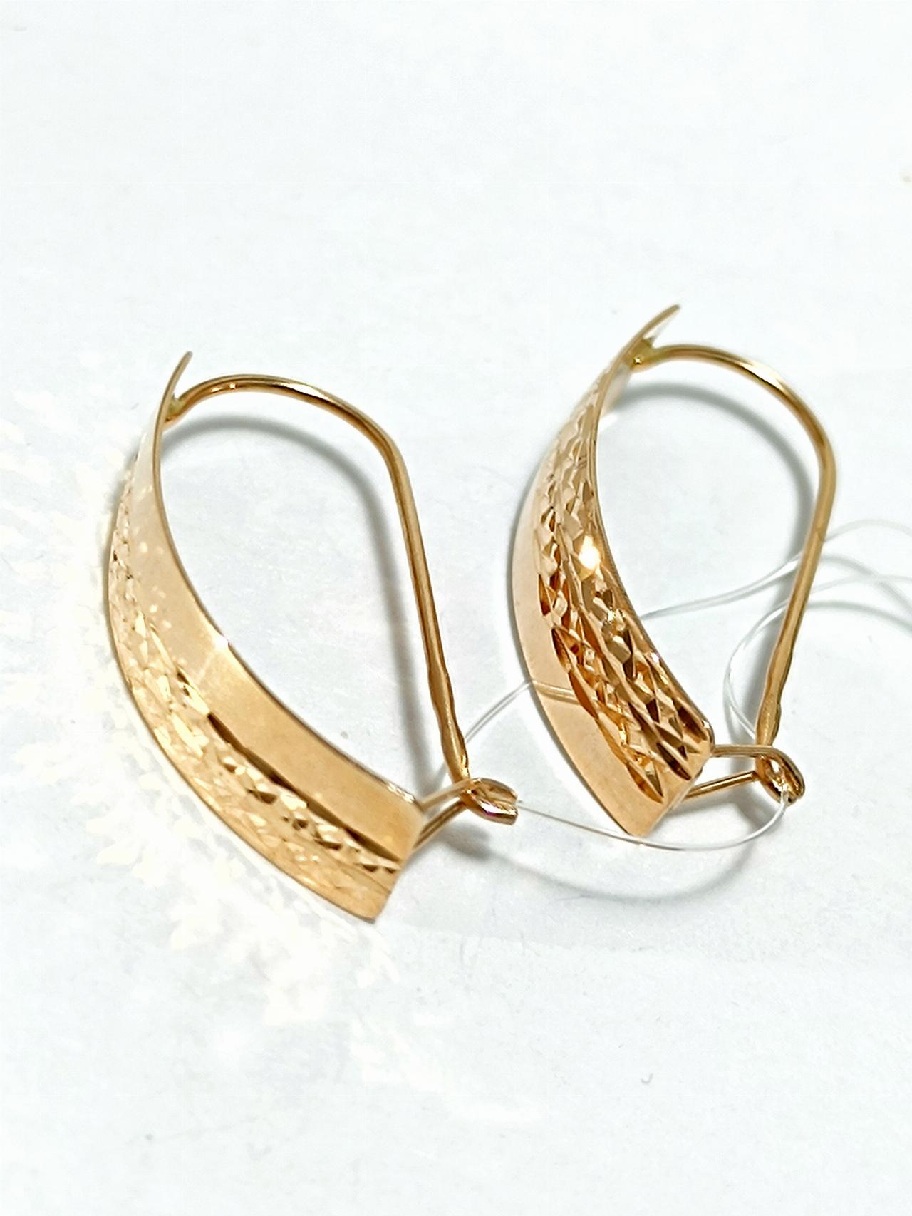 Золотые серьги женские