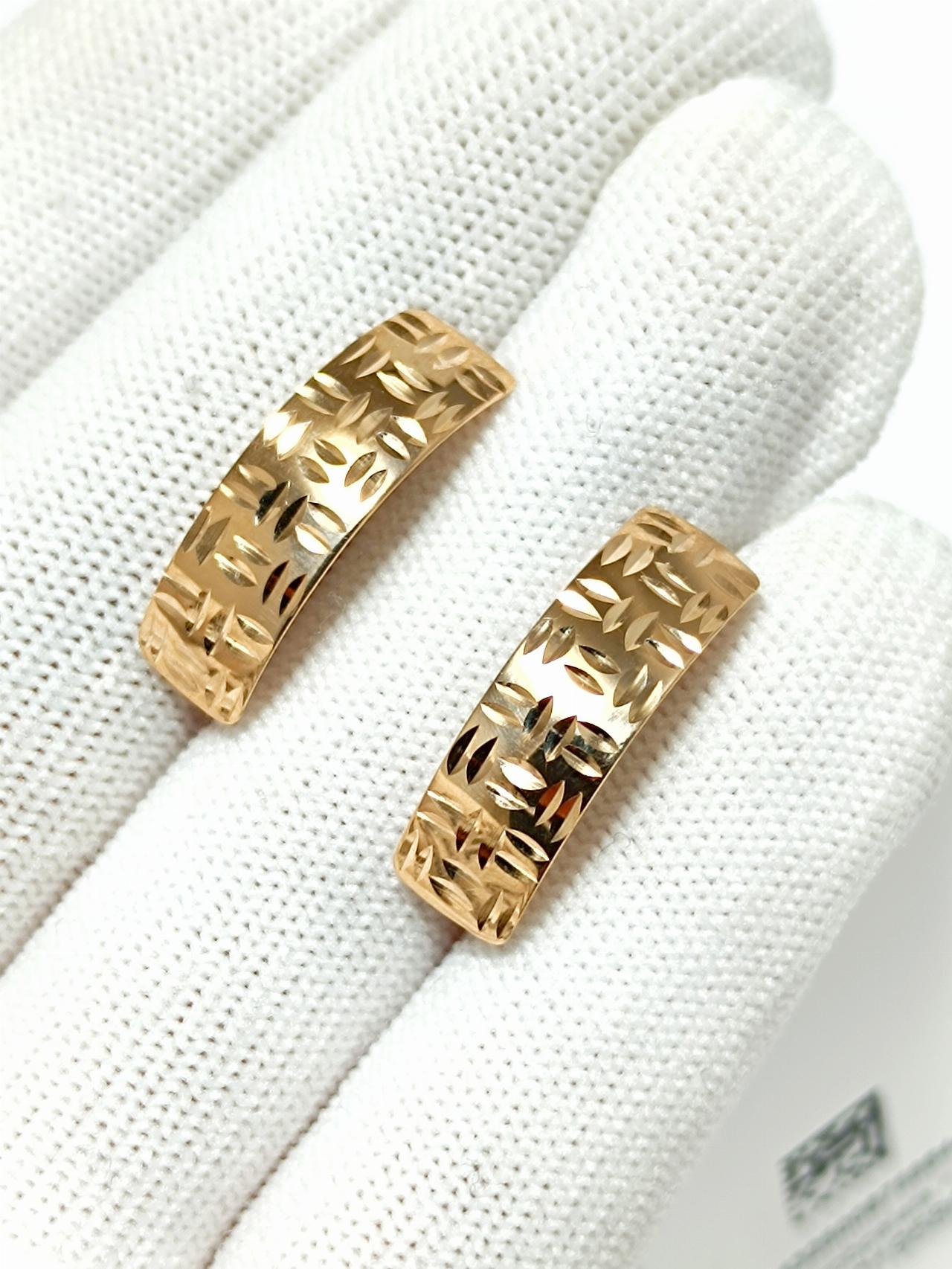 Золотые серьги женские