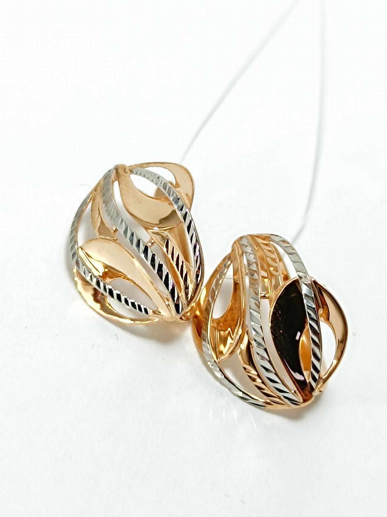 Золотые серьги женские