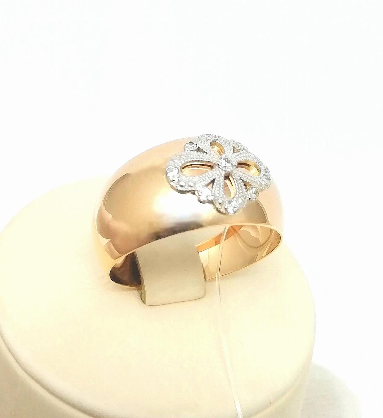 Золотое кольцо женское