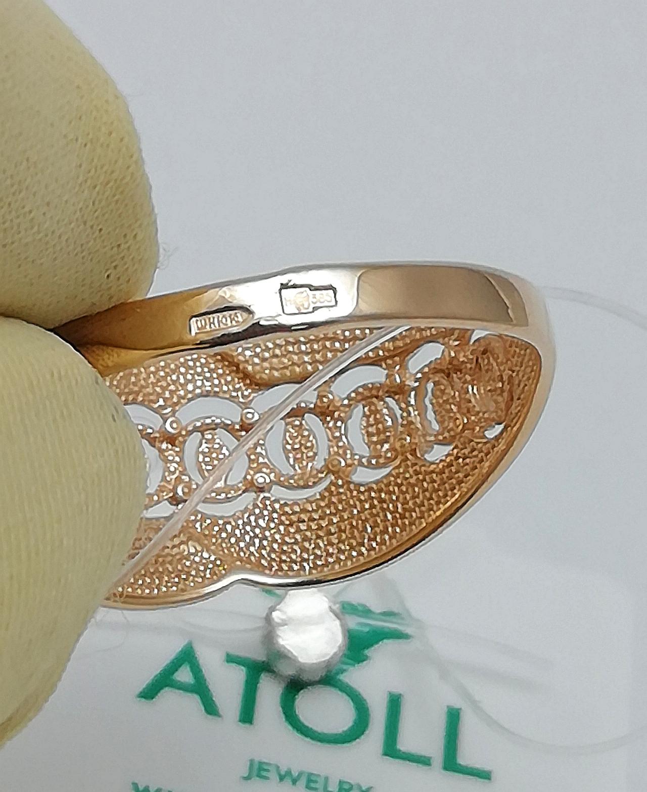 Золотое кольцо женское