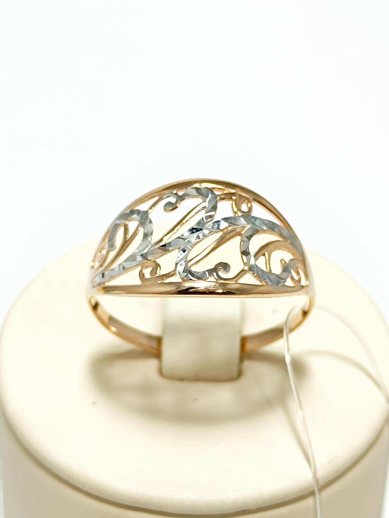 Золотое кольцо женское