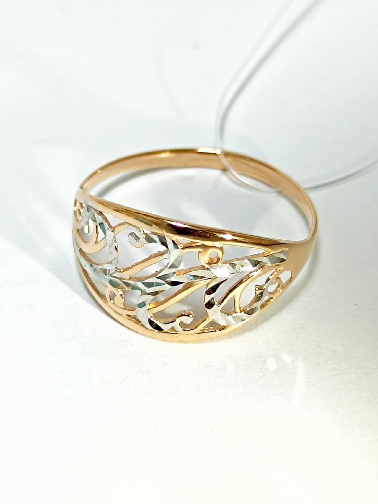 Золотое кольцо женское