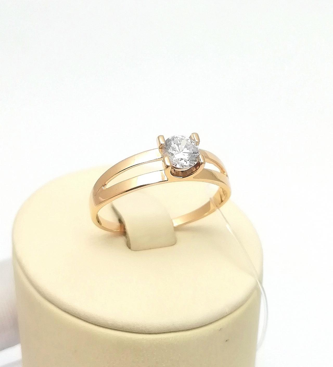 Золотое кольцо женское