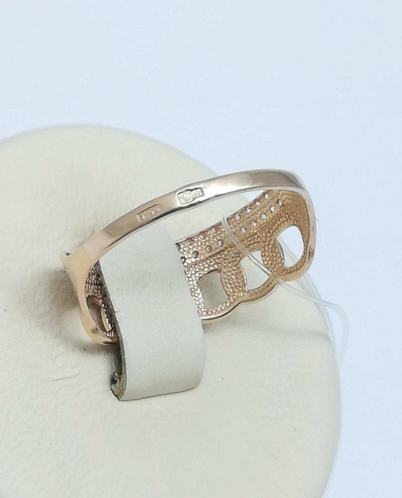 Золотое кольцо женское