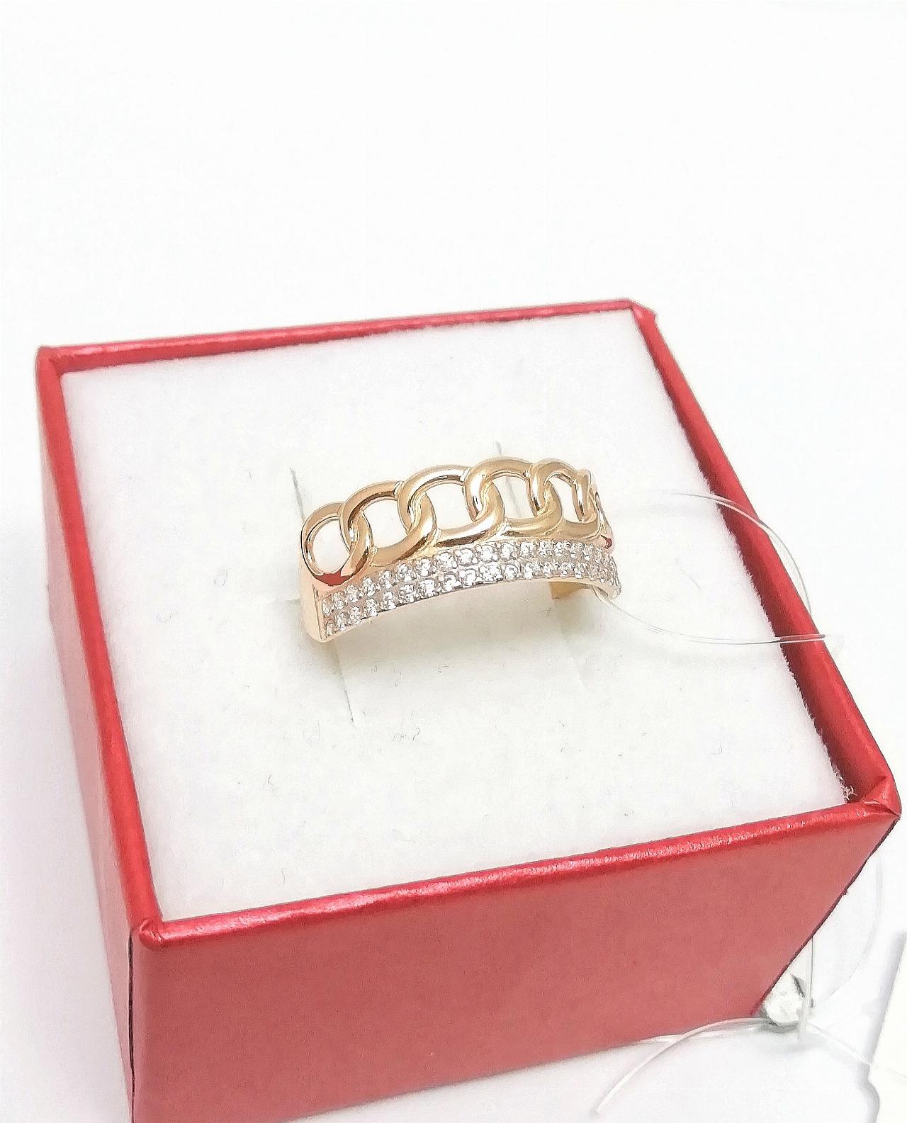 Золотое кольцо женское