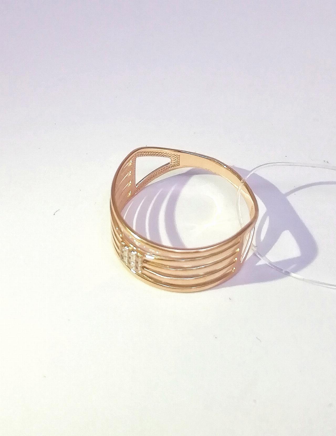 Золотое кольцо женское