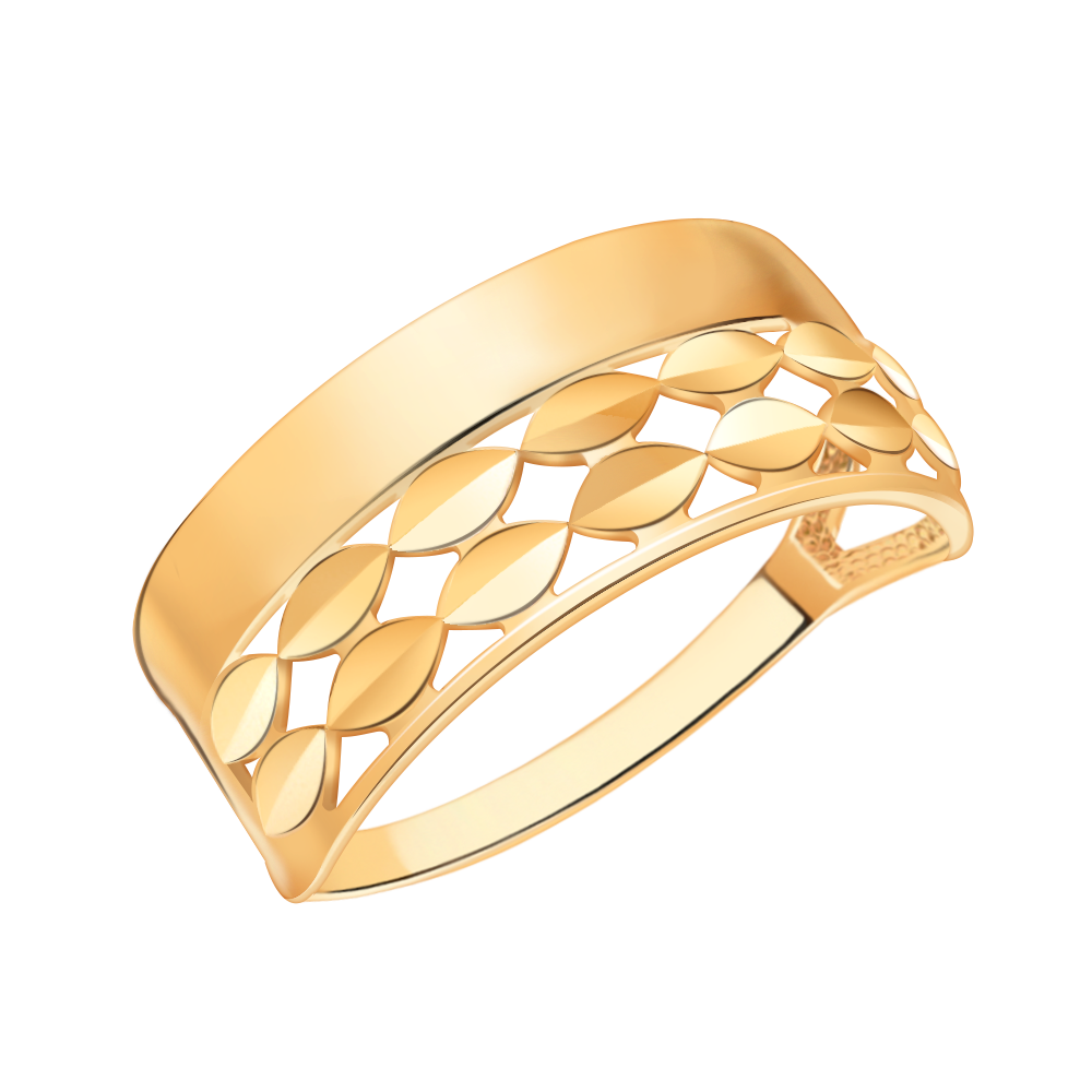 Золотое кольцо женское
