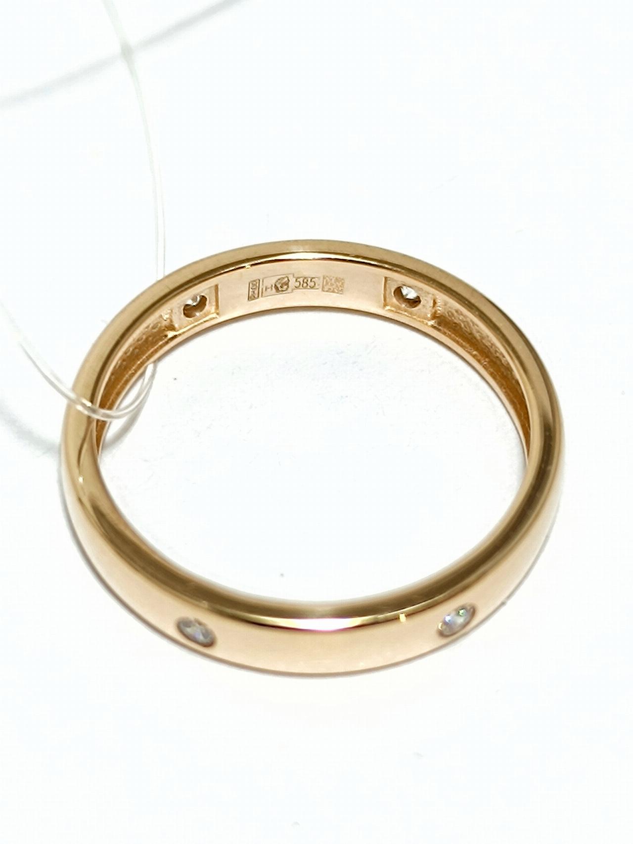 Золотое кольцо женское