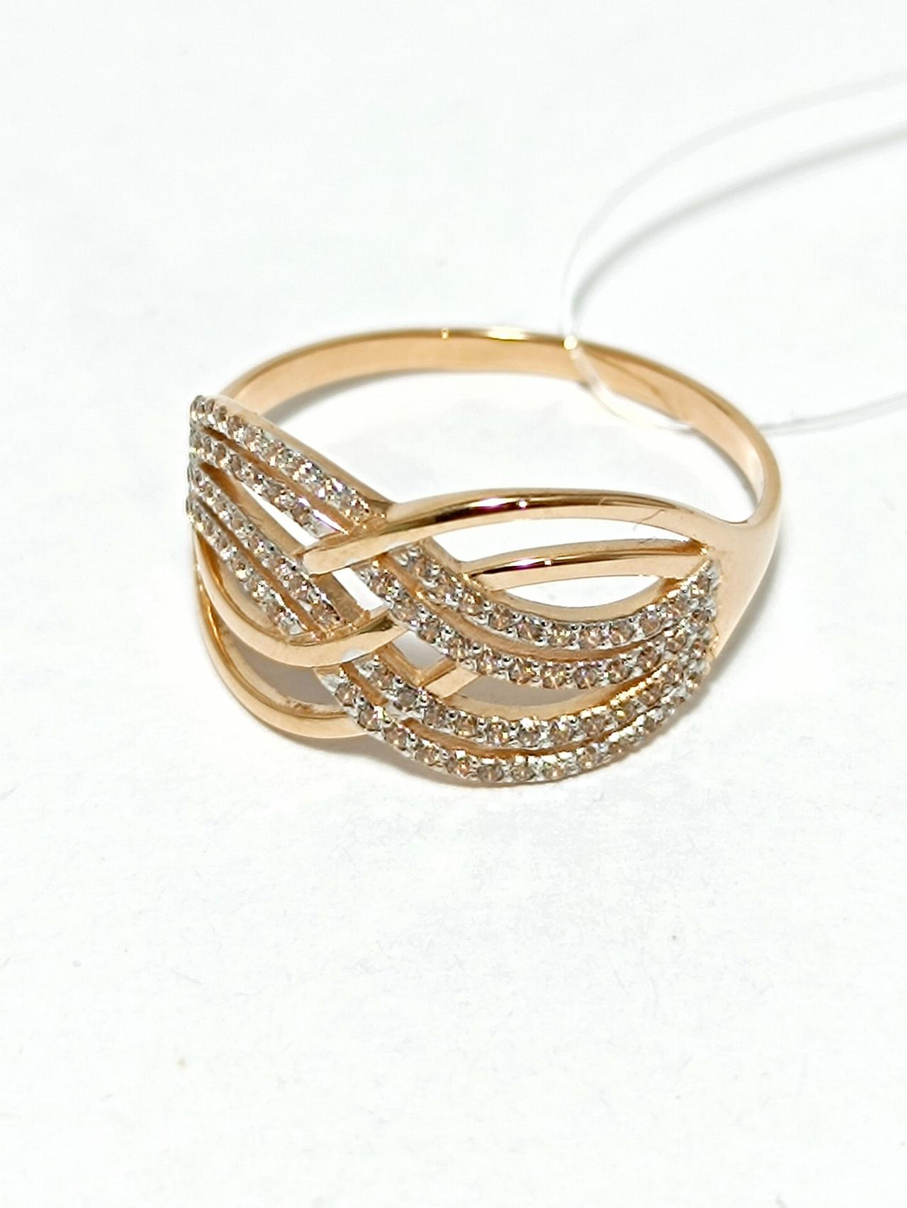 Золотое кольцо женское