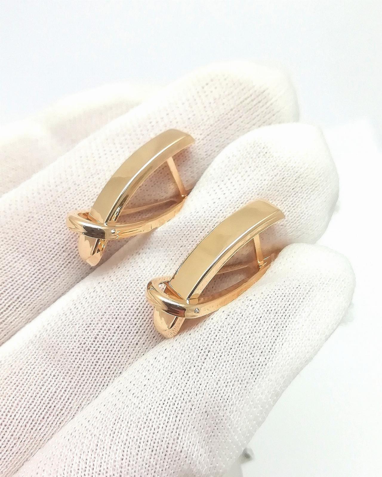 Золотые серьги женские