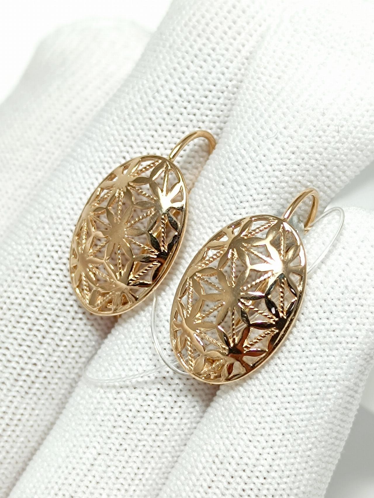 Золотые серьги женские