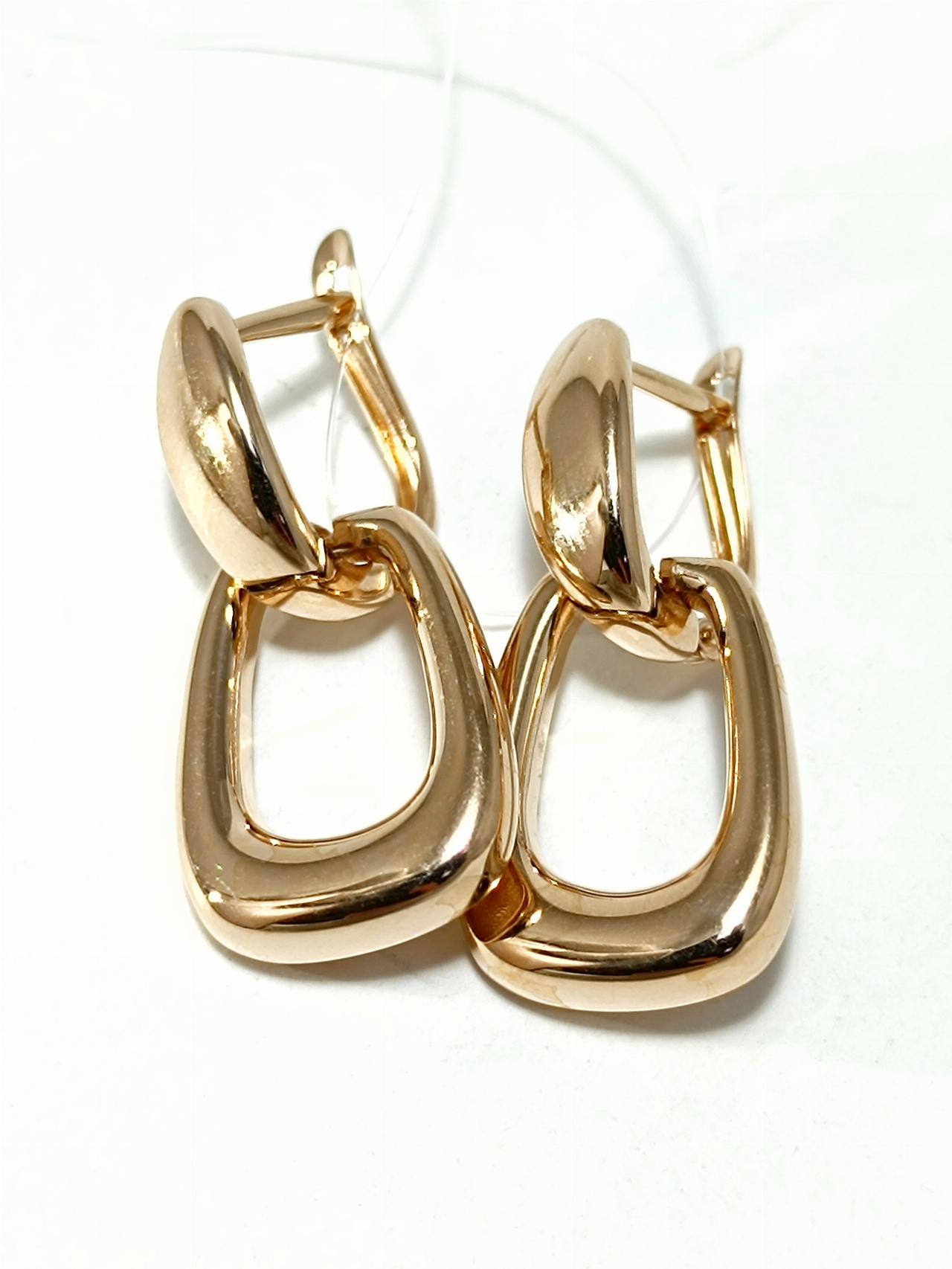 Золотые серьги женские