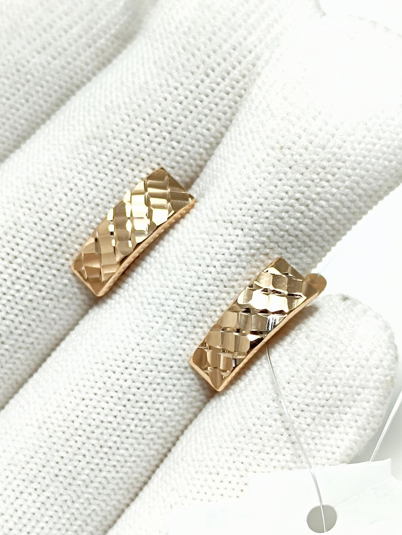 Золотые серьги женские