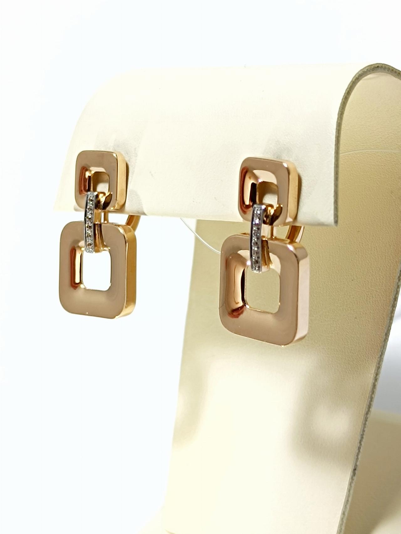 Золотые серьги женские