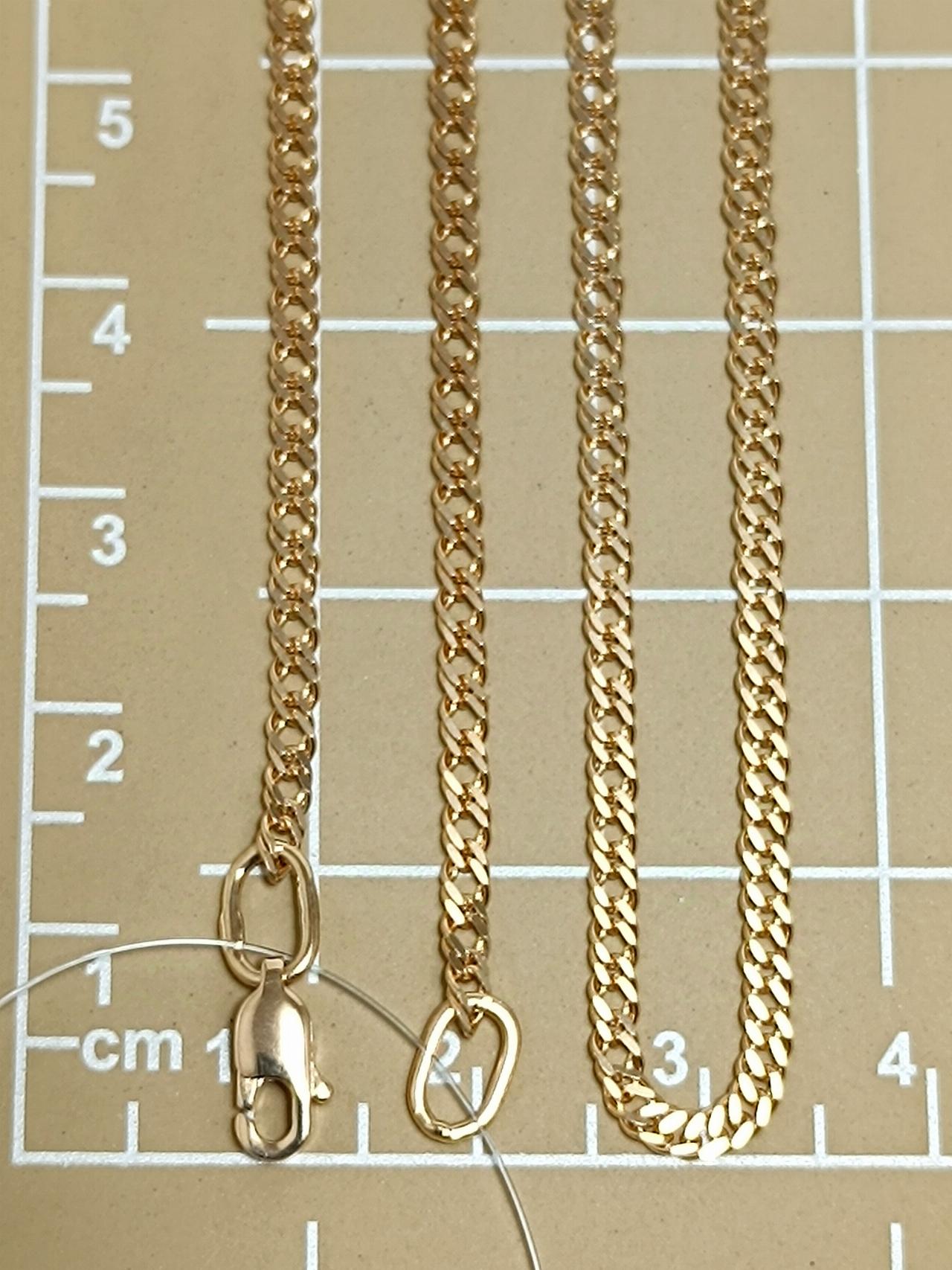 Золотая цепочка Двойной ромб