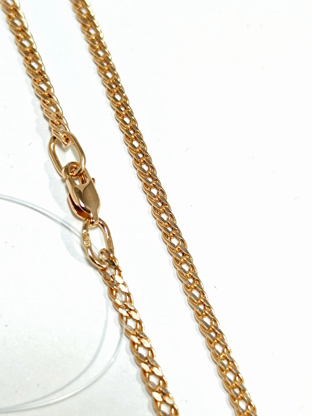 Золотая цепочка Двойной ромб