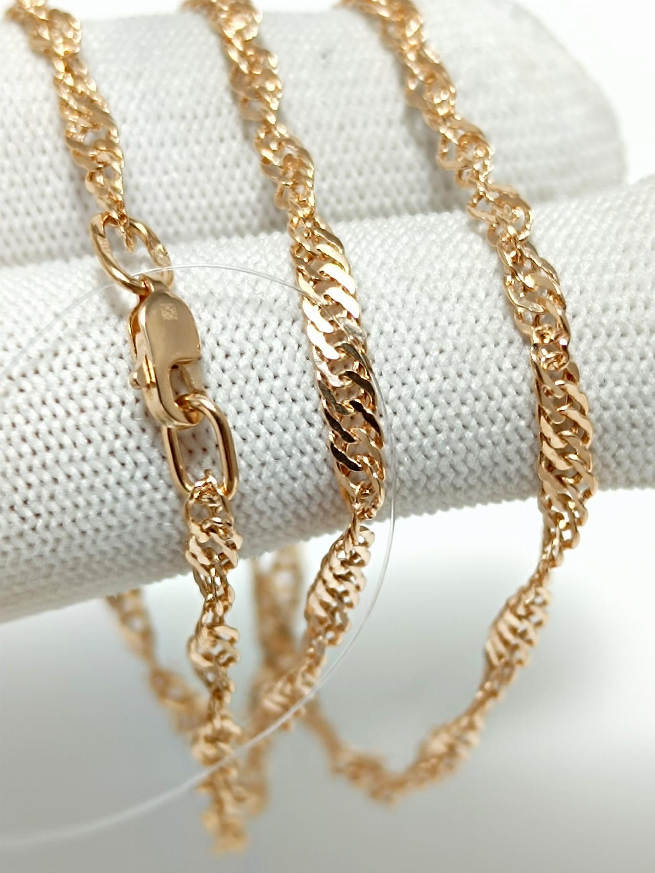 Золотая цепочка Сингапур